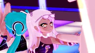 Miku and Kuro Rave