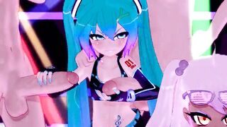 Miku and Kuro Rave