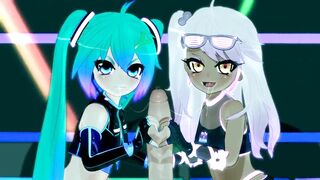 Miku and Kuro Rave