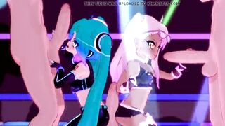 Miku and Kuro Rave