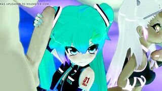 Miku and Kuro Rave