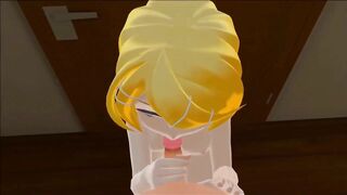 MMD Vocaloid Rin sneaky sex