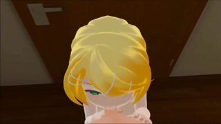 MMD Vocaloid Rin sneaky sex