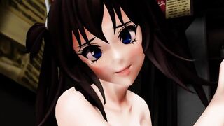 MMD Sexy Babe Under Skirt Views of Sweet Ass & Pussy GV00164
