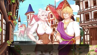 Rise of the White Flower -Catherine Fucked by Shemale