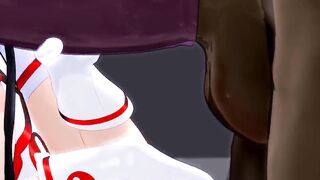 Nurse Rorys Milking Time Black Skin