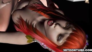 3D Teen Lesbian Babe Eaten Out