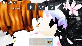 Sex cookie tug of war in Roblox