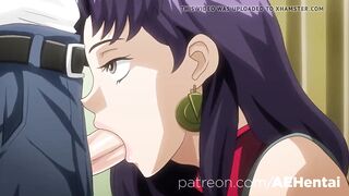 Misato's blowjob