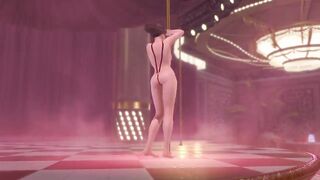 Dead or alive hitomi poledance