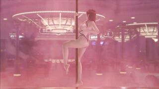 Dead or alive kasumi poledance