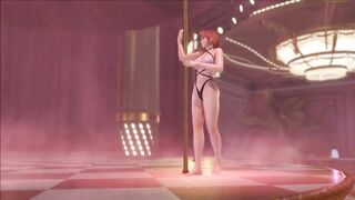 Dead or alive kasumi poledance