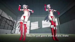 MMD - Shake It Haku-Luka