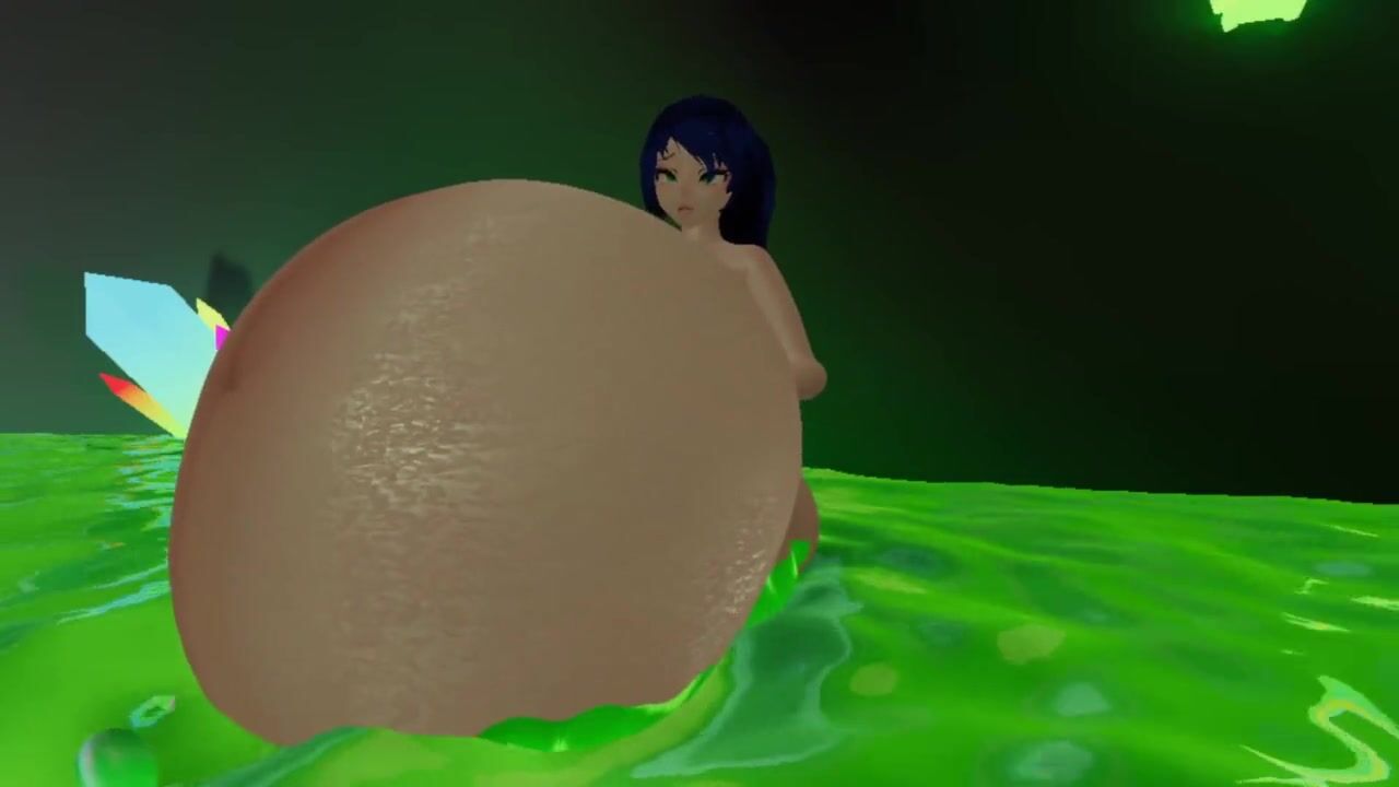 Slime pool belly inflation - Host4Fap