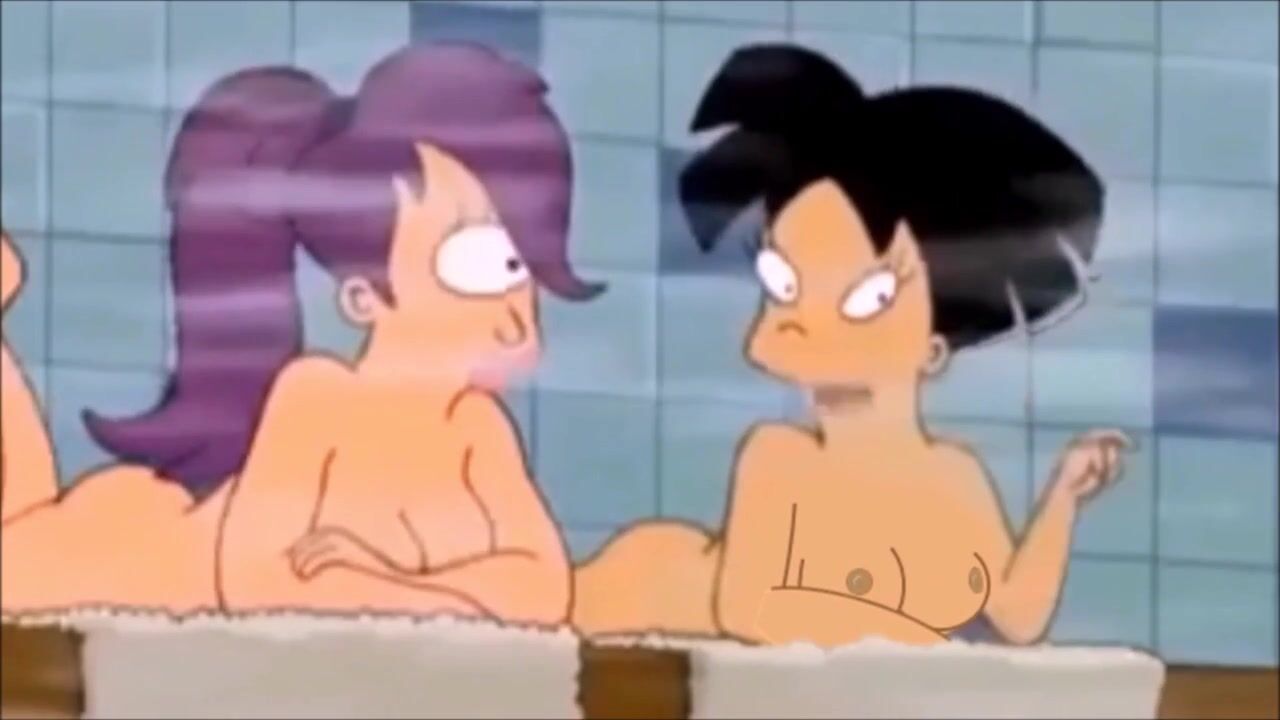 Amy Wong Flashing her Tits in the Sauna - Futurama Animated Hentai Cartoon  Porn